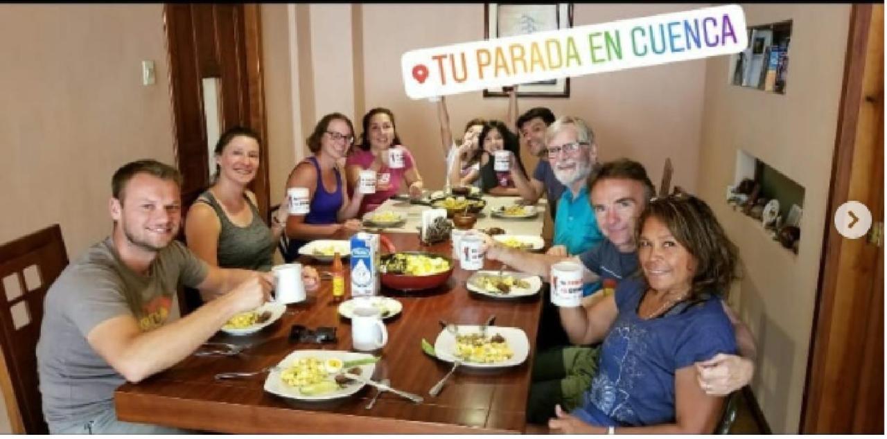 Casa De Huespedes Tu Parada En Cuenca Bagian luar foto